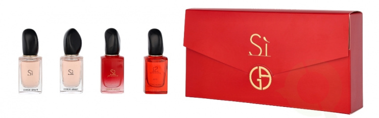 Armani Si Miniatures Set 28 ml 4x7ml - Si Edt/Si Edp/Si Fioro Edp/Si Passione Edp