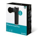 Champion Massagepistol Compact Power 3300RPM 1800mAh MG400 Svart/Silver Champion Massagepistol Compact Power 3300RPM 1800mAh MG400 Svart/Silver