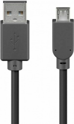 Goobay USB-A till Micro-B-kabel, 0,15 m