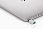 Goobay USB-C till A 3.0-adapter, silver