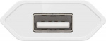 Goobay Micro-USB 5 W laddare + kabel, 1 m, vit Goobay Micro-USB 5 W laddare + kabel, 1 m, vit