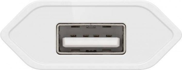 Goobay Micro-USB 5 W laddare + kabel, 1 m, vit Goobay Micro-USB 5 W laddare + kabel, 1 m, vit