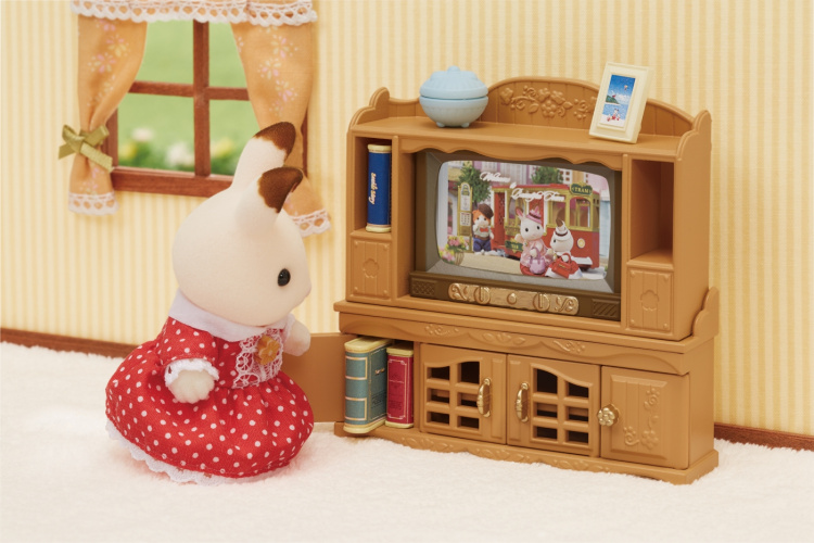 Sylvanian Families Vardagsrum i lantlig stil