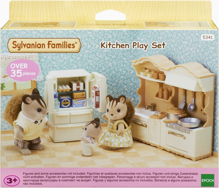 Sylvanian Families Bondgårdskök med kylskåp