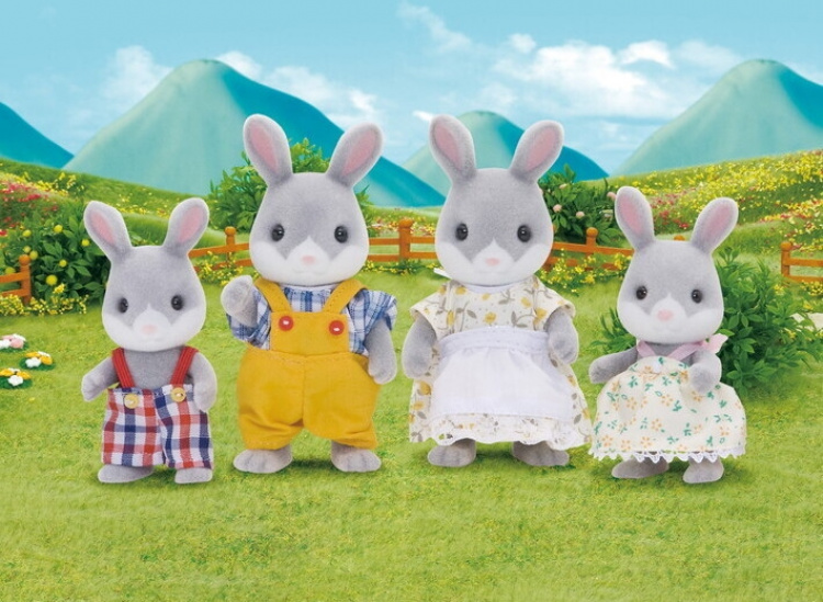 Sylvanian Families Familjen till Pumpkin Rabbit