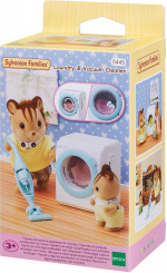 Sylvanian Families Tvättmaskin och dammsugare
