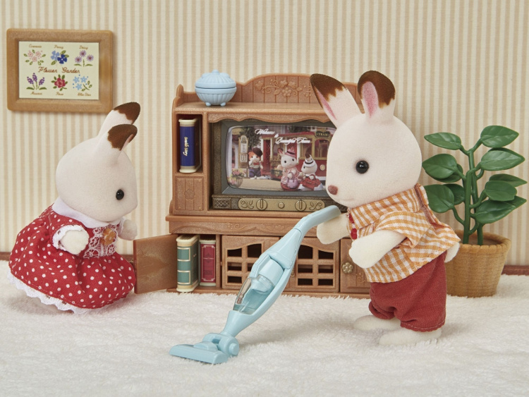 Sylvanian Families Tvättmaskin och dammsugare