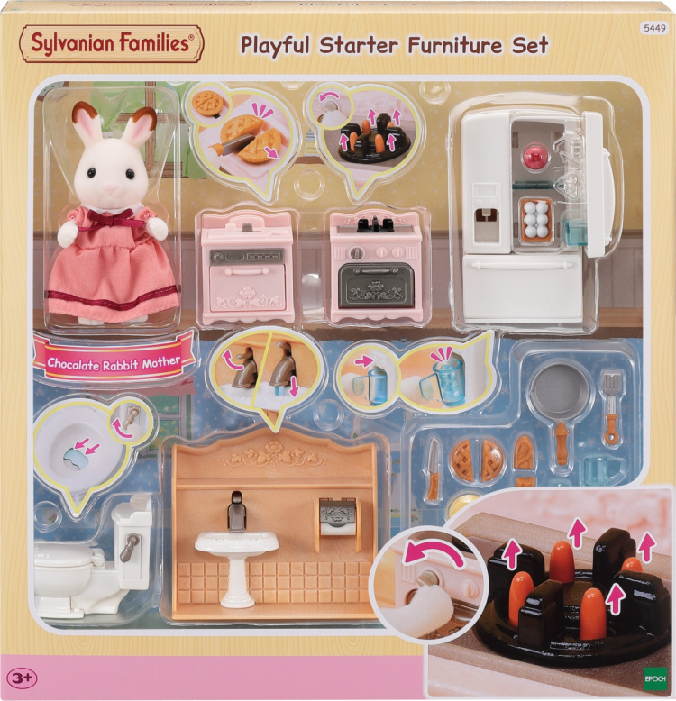 Sylvanian Families Det kompletta möbelpaketet