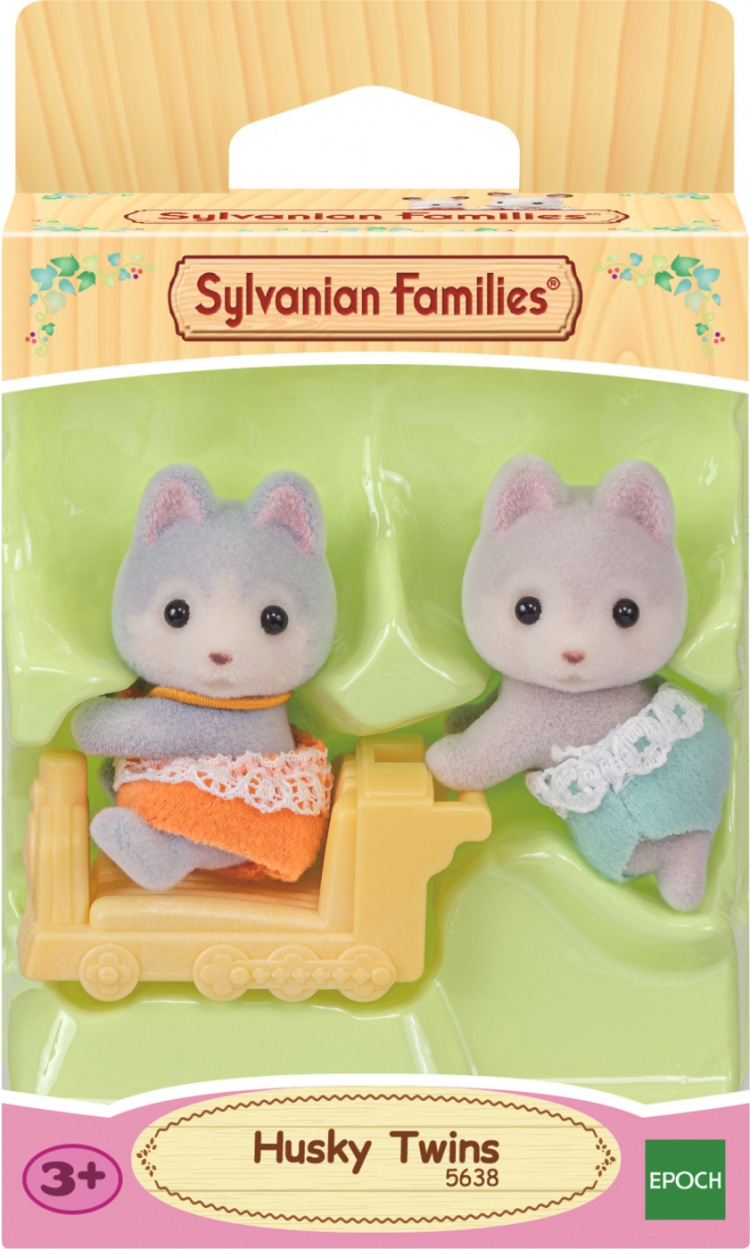 Sylvanian Families Husky tvillingar