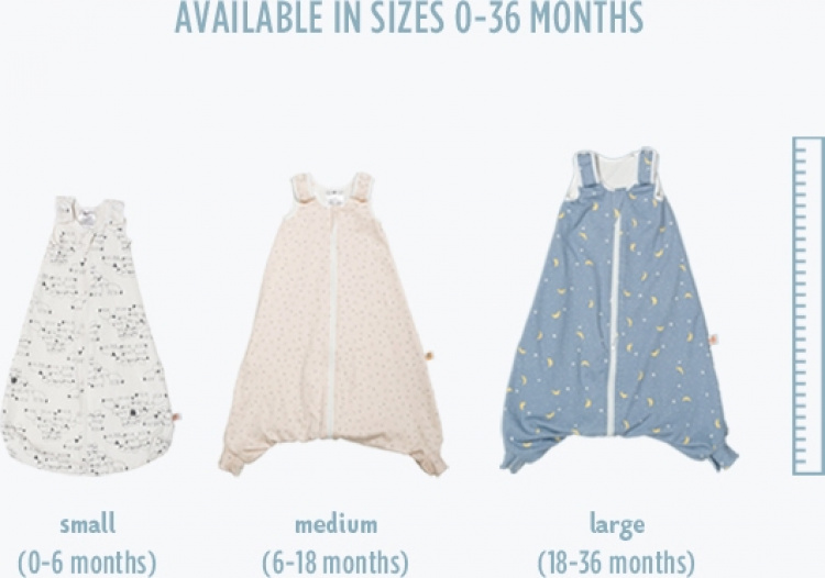 Ergobaby Swaddler Sovsäck, Får, 0 månader - 61 cm