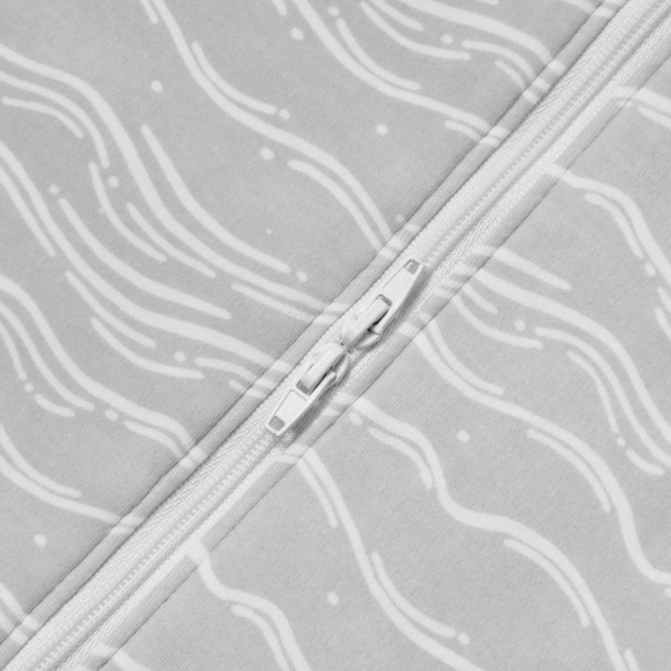 Ergobaby On The Move Sovsäck, Silver Waves, 6-18 månader, TOG 2.5