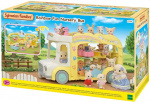 Sylvanian Families buss med 3 platser på lekplatsen