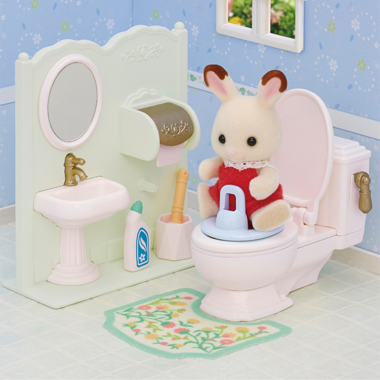 Sylvanian Families Toalett set