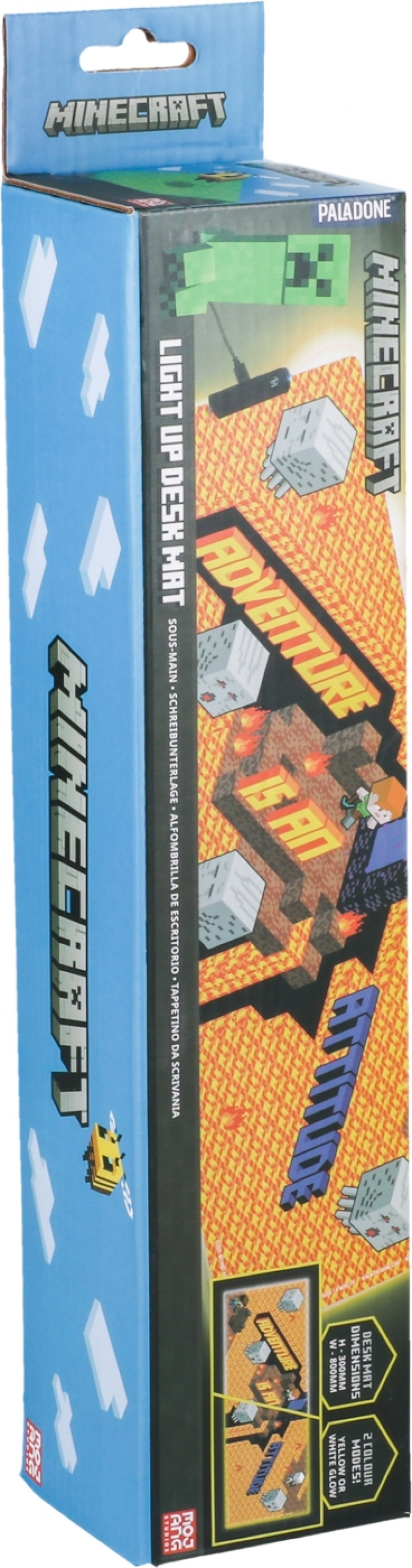 Paladone Minecraft upplyst musmatta, 800 x 300 mm Paladone Minecraft upplyst musmatta, 800 x 300 mm