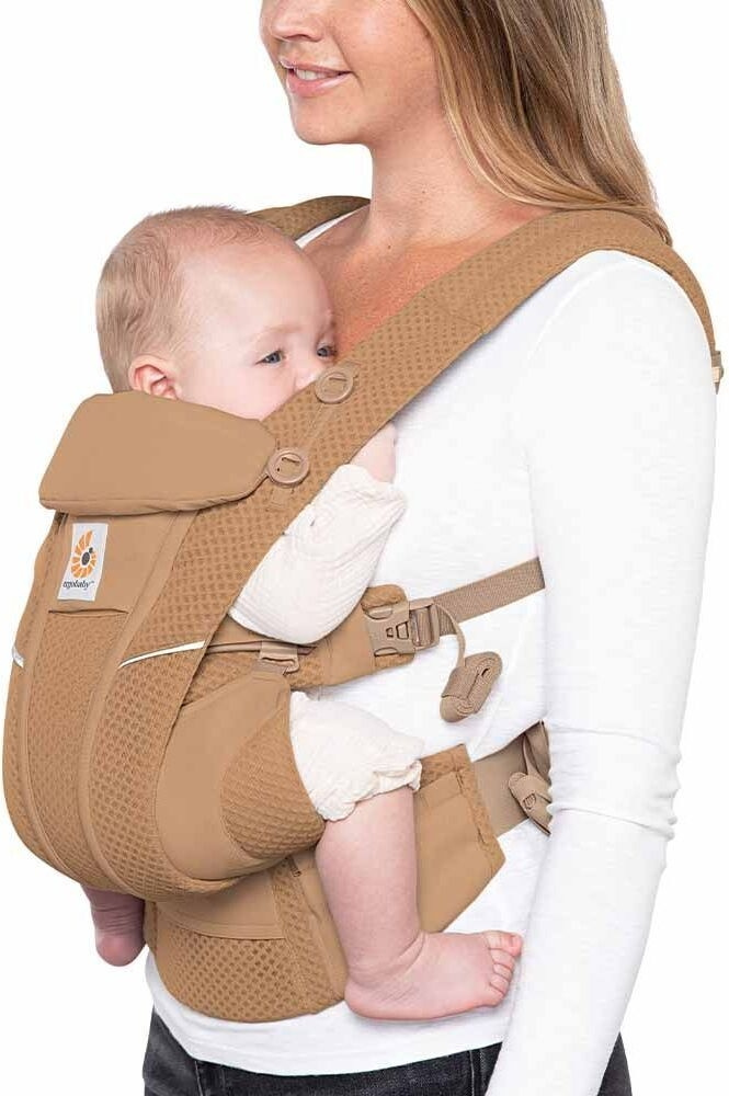 Kop Ergobaby Omni Breeze ryggsack Camel Brown Teknikproffset