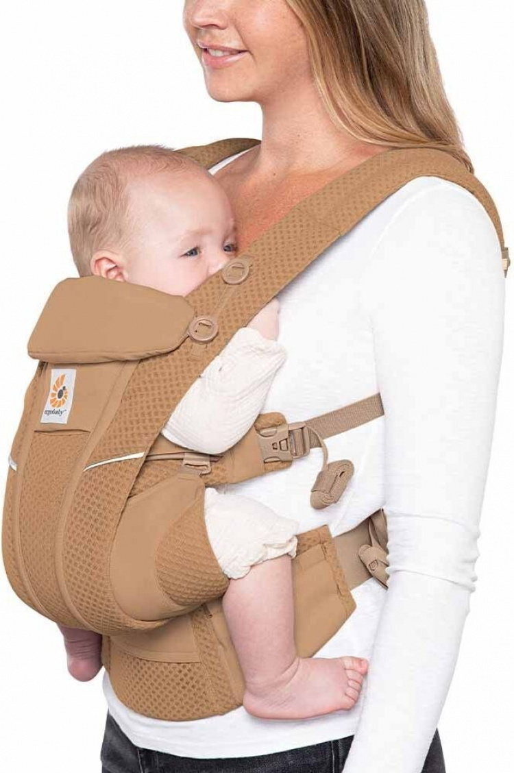 Ergobaby Omni Breeze Bärsele, Camel Brown