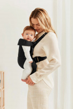 BabyBjörn Mini Vävd Bärsele, svart