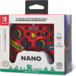PowerA Nano trådbunden handkontroll, Mario Kart: Racer Red, Switch