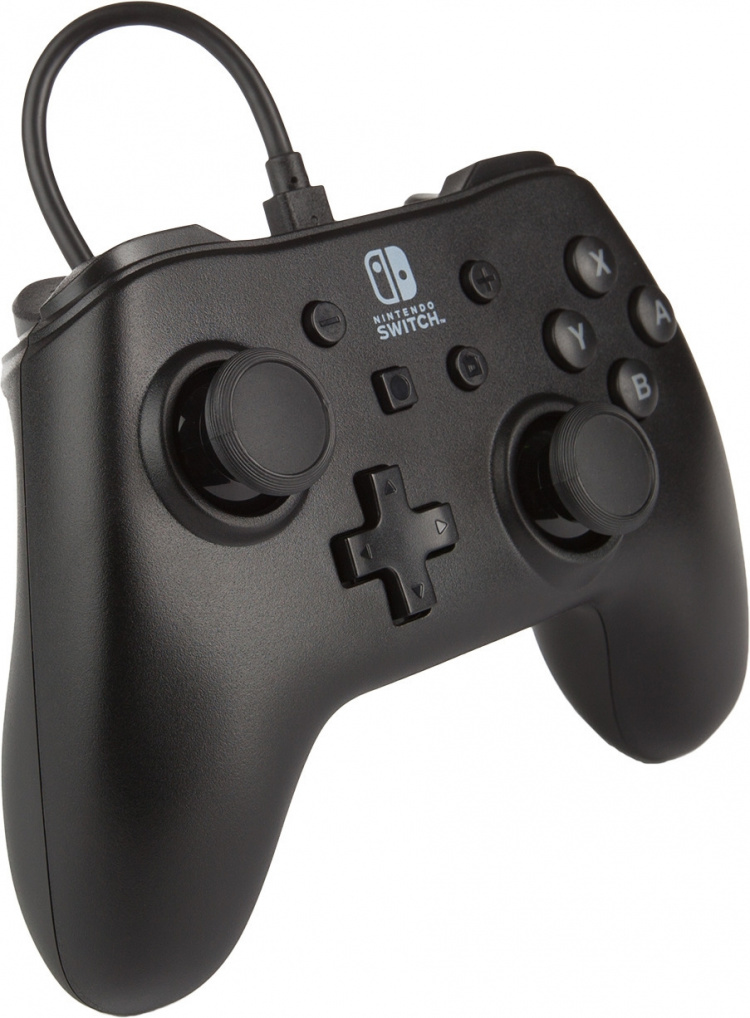PowerA Wired Controller spelkontroll, svart, Switch