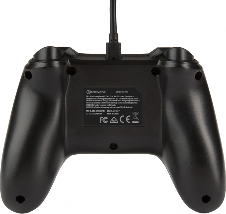 PowerA Wired Controller spelkontroll, svart, Switch