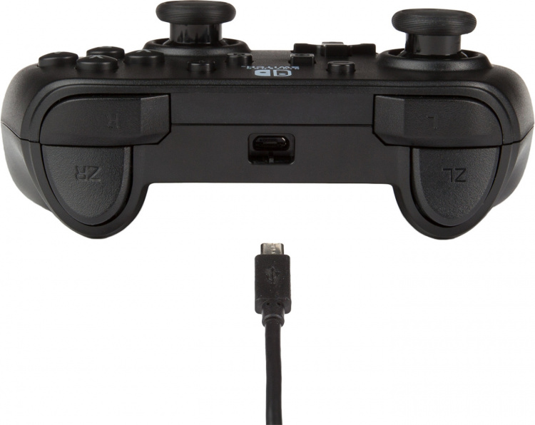 PowerA Wired Controller spelkontroll, svart, Switch