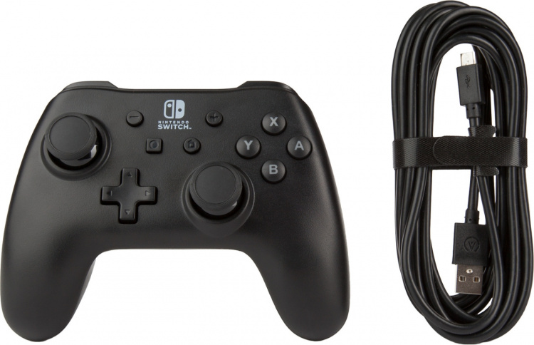 PowerA Wired Controller spelkontroll, svart, Switch