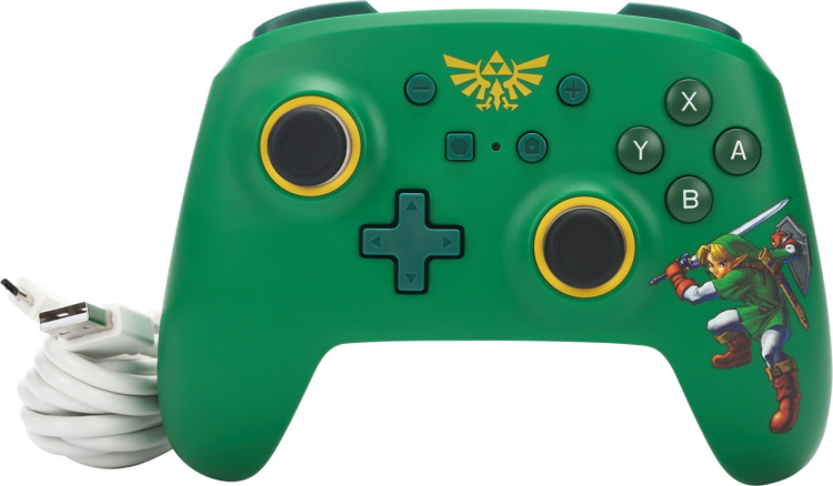 PowerA Trådbunden handkontroll, Hyrule Defender, Switch