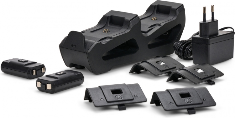 PowerA Duo Charging Station laddningsdocka och batteripaket, svart, Xbox PowerA Duo Charging Station laddningsdocka och batteripaket, svart, Xbox