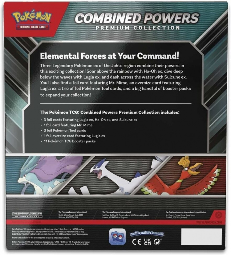 POKEMON TCG Combined Powers Premium Collection samlarkortssats