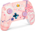 PowerA Enhanced trådlös handkontroll, Princess Peach Plaid, Switch PowerA Enhanced trådlös handkontroll, Princess Peach Plaid, Switch