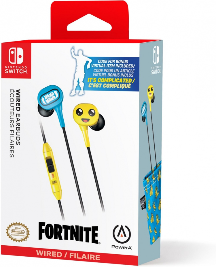 PowerA Sladdanslutna öronsnäckor, Peely, Switch