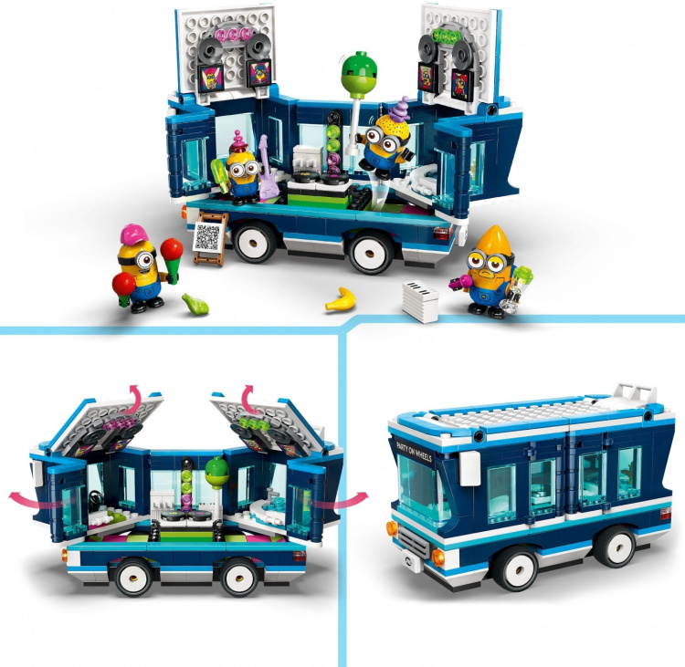 LEGO Minions 75581 - Kätyrias buss på musikfestivalen