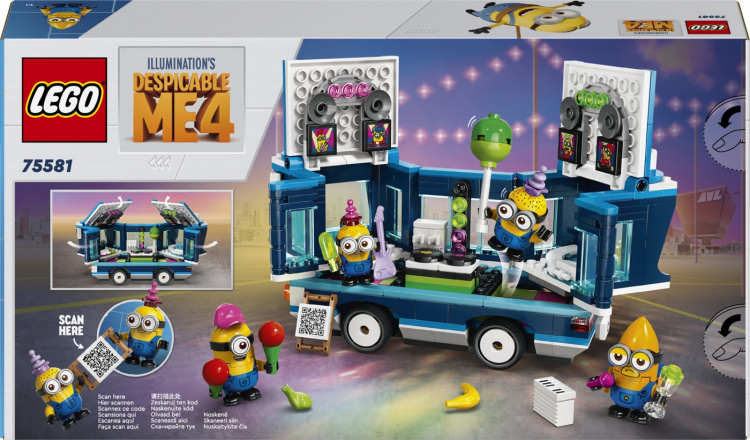 LEGO Minions 75581 - Kätyrias buss på musikfestivalen