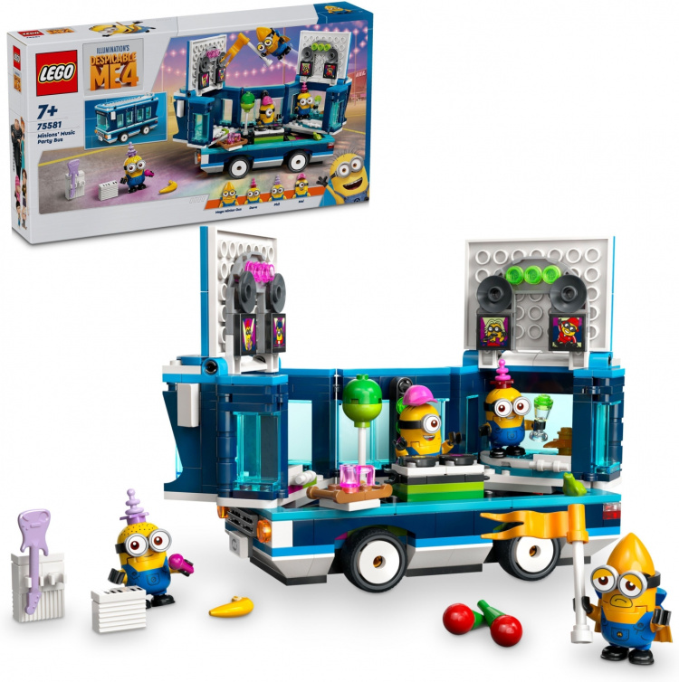LEGO Minions 75581 - Kätyrias buss på musikfestivalen