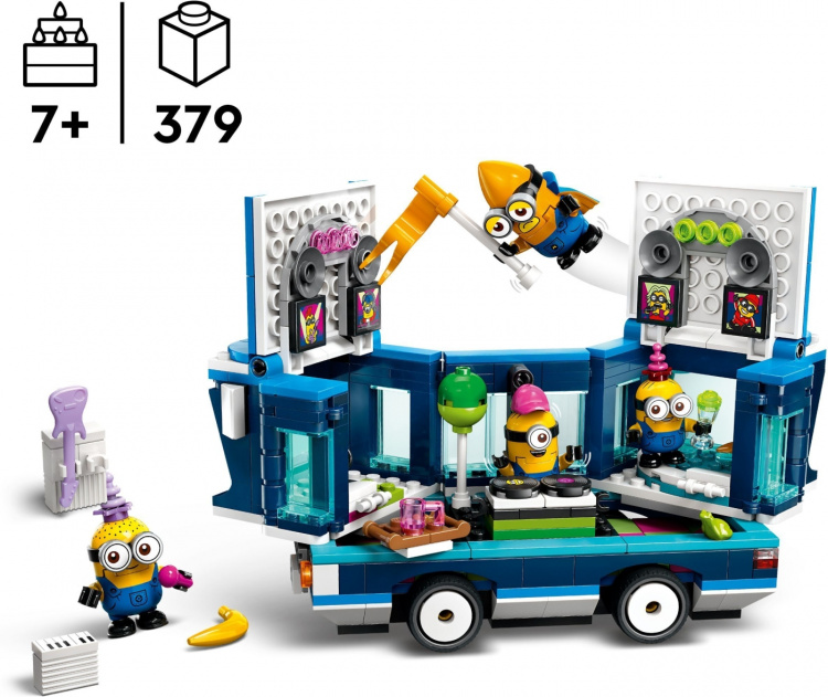 LEGO Minions 75581 - Kätyrias buss på musikfestivalen