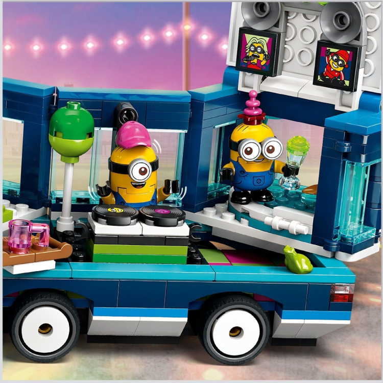LEGO Minions 75581 - Kätyrias buss på musikfestivalen