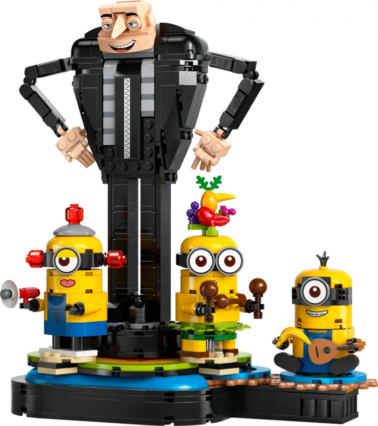 LEGO Minions 75582 - Gru och minionerna byggbara med klossar