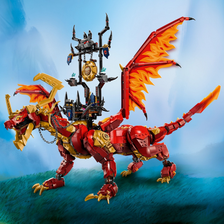 LEGO Ninjago 71822 - Butikens första drake