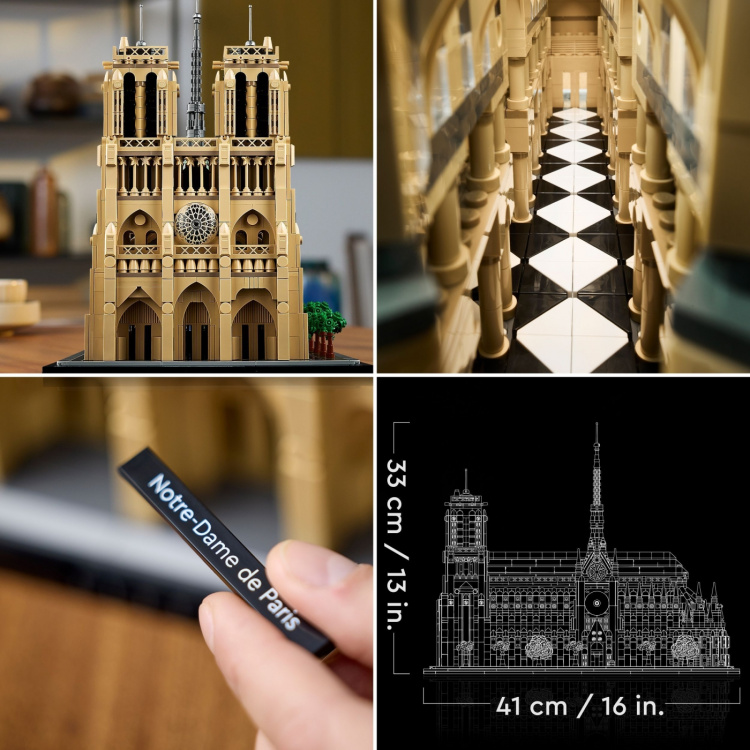 LEGO Arkitektur 21061 - Notre-Dame i Paris LEGO Arkitektur 21061 - Notre-Dame i Paris