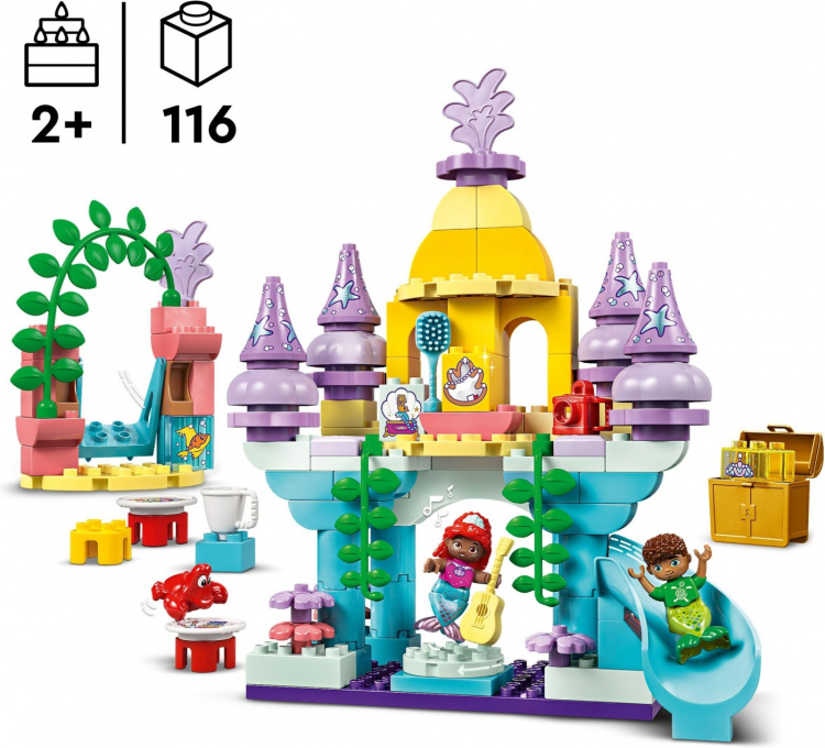 LEGO DUPLO Disney TM 10435 - Ariels magiska undervattensslott