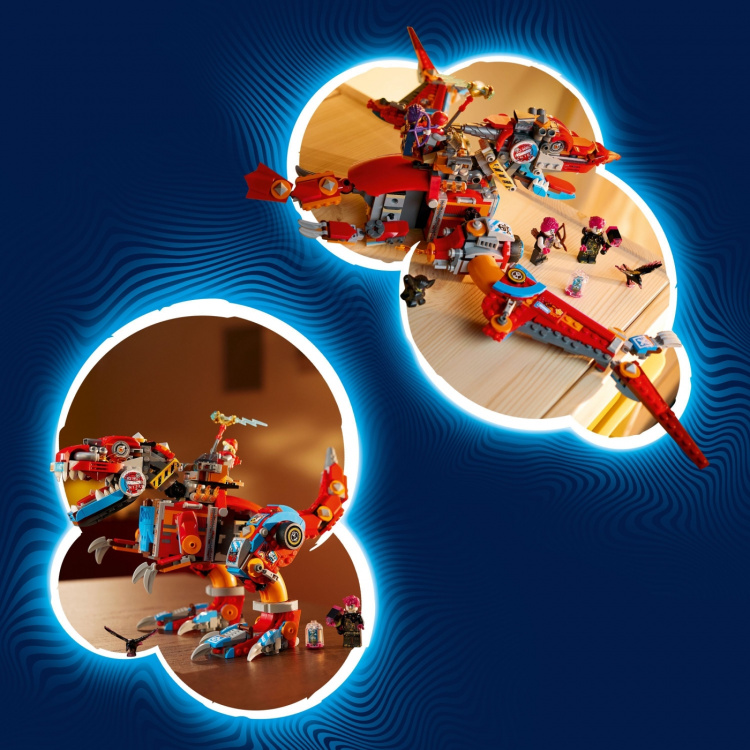 LEGO DREAMZzz 71484 - Coopers robotdinosaurie C-rex