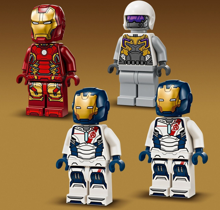 LEGO Super Heroes Marvel 76288 - Iron Man och Iron Legion vs LEGO Super Heroes Marvel 76288 - Iron Man och Iron Legion vs