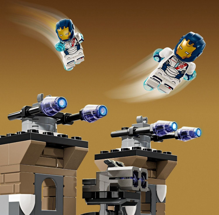 LEGO Super Heroes Marvel 76288 - Iron Man och Iron Legion vs LEGO Super Heroes Marvel 76288 - Iron Man och Iron Legion vs