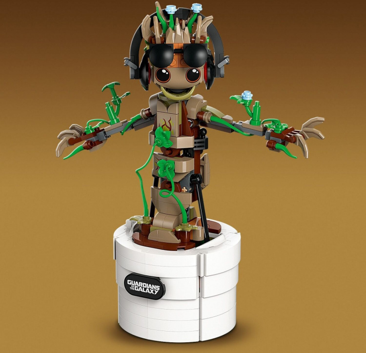 LEGO Superhjältar Marvel 76297 - Dansande Groot