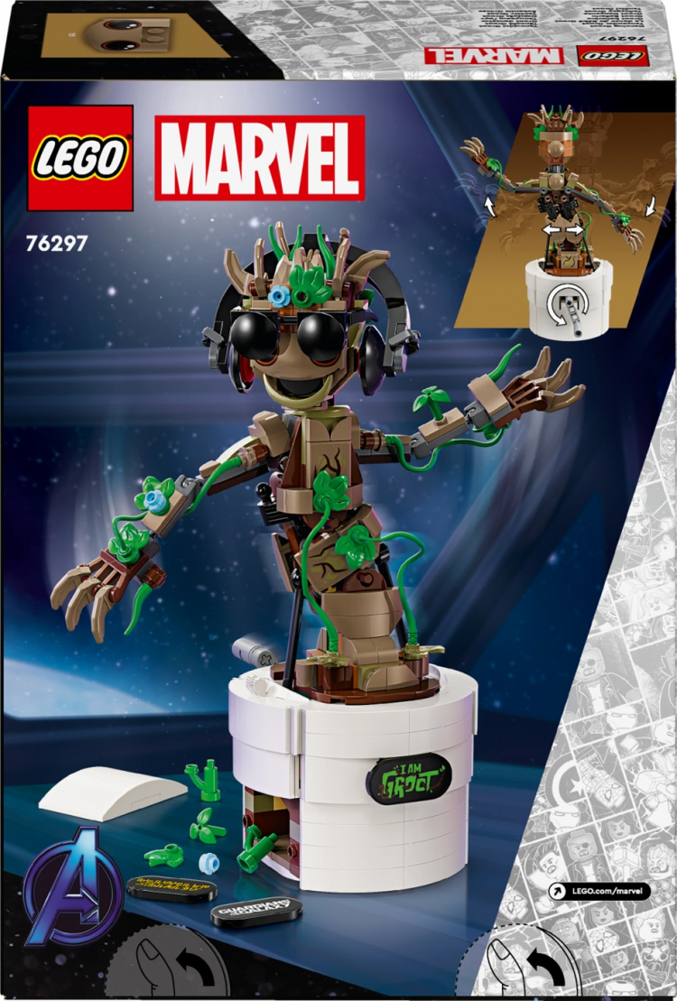 LEGO Superhjältar Marvel 76297 - Dansande Groot