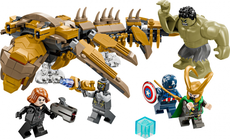 LEGO Superhjältar Marvel 76290 - Avengers vs. Leviathan