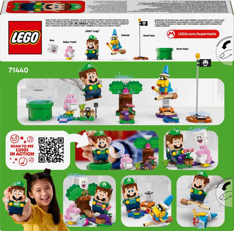 LEGO Super Mario 71440 - Äventyren med den interaktiva ® Luigi ™ -karaktären