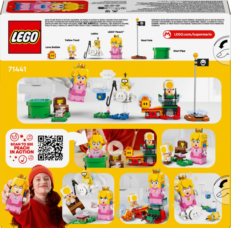 LEGO LEGOSuper Mario 71441 - Äventyr med den interaktiva karaktären ® Peach™