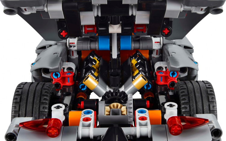 LEGO Technic 42173 - Grå hyperbil Koenigsegg Jesko Absolut