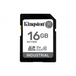 Kingston 16G SDHC Industrial pSLC Class10, UHS-I,U3,V30, A1 SD-kort